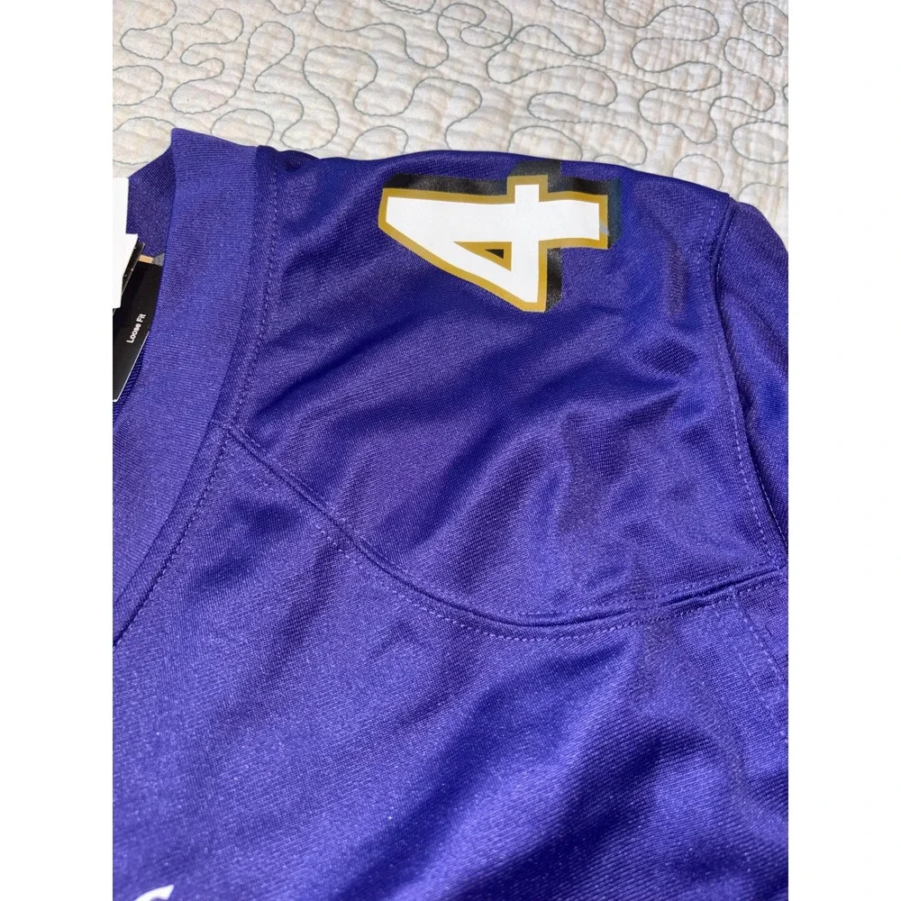Nike Baltimore Ravens Mens NFL Jersey Size XXL Number 4 Flowers